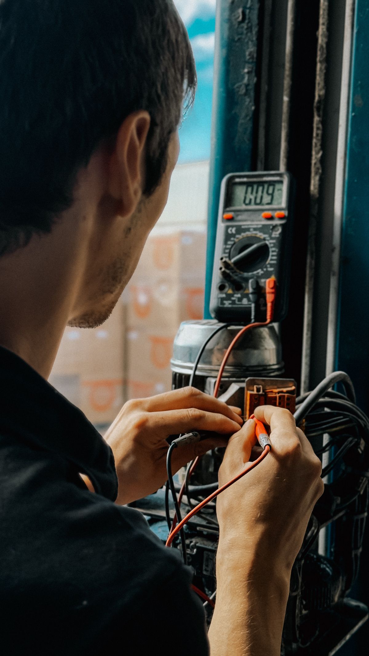 Exemplo de portfólio de Eletricista
