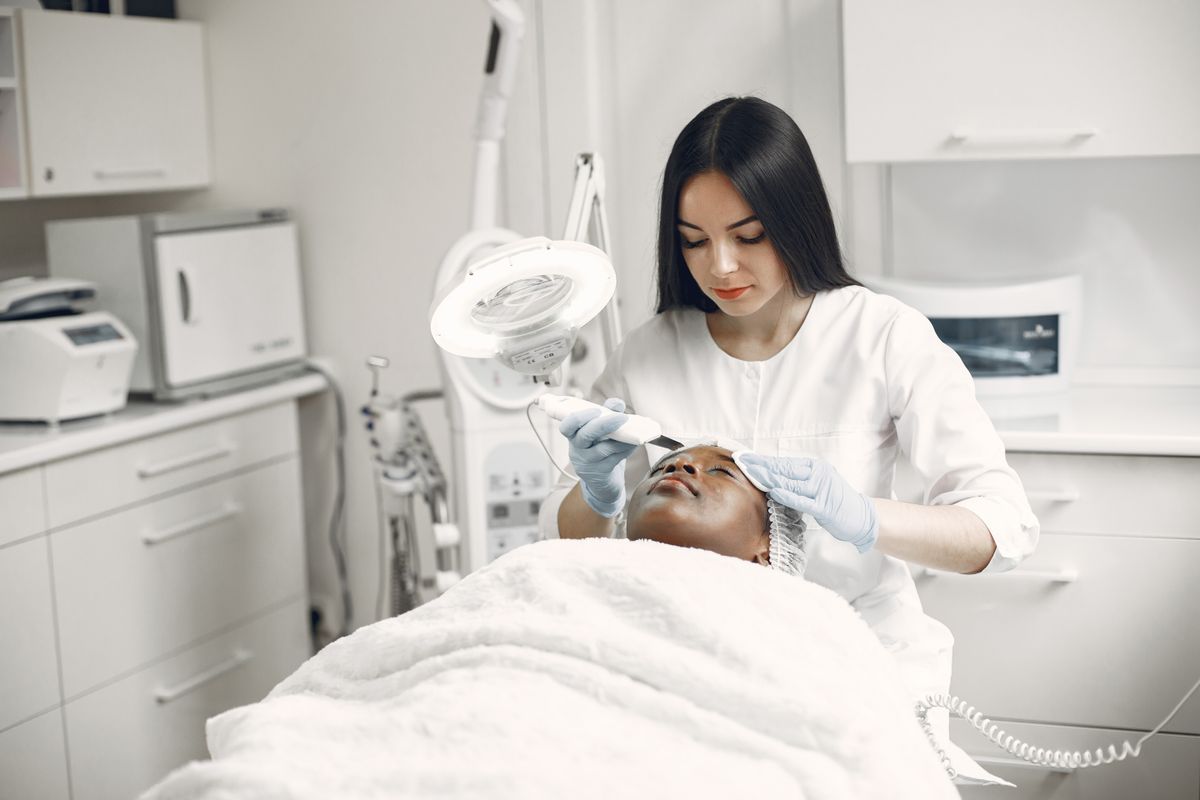 Exemplo de portfólio de Esteticista