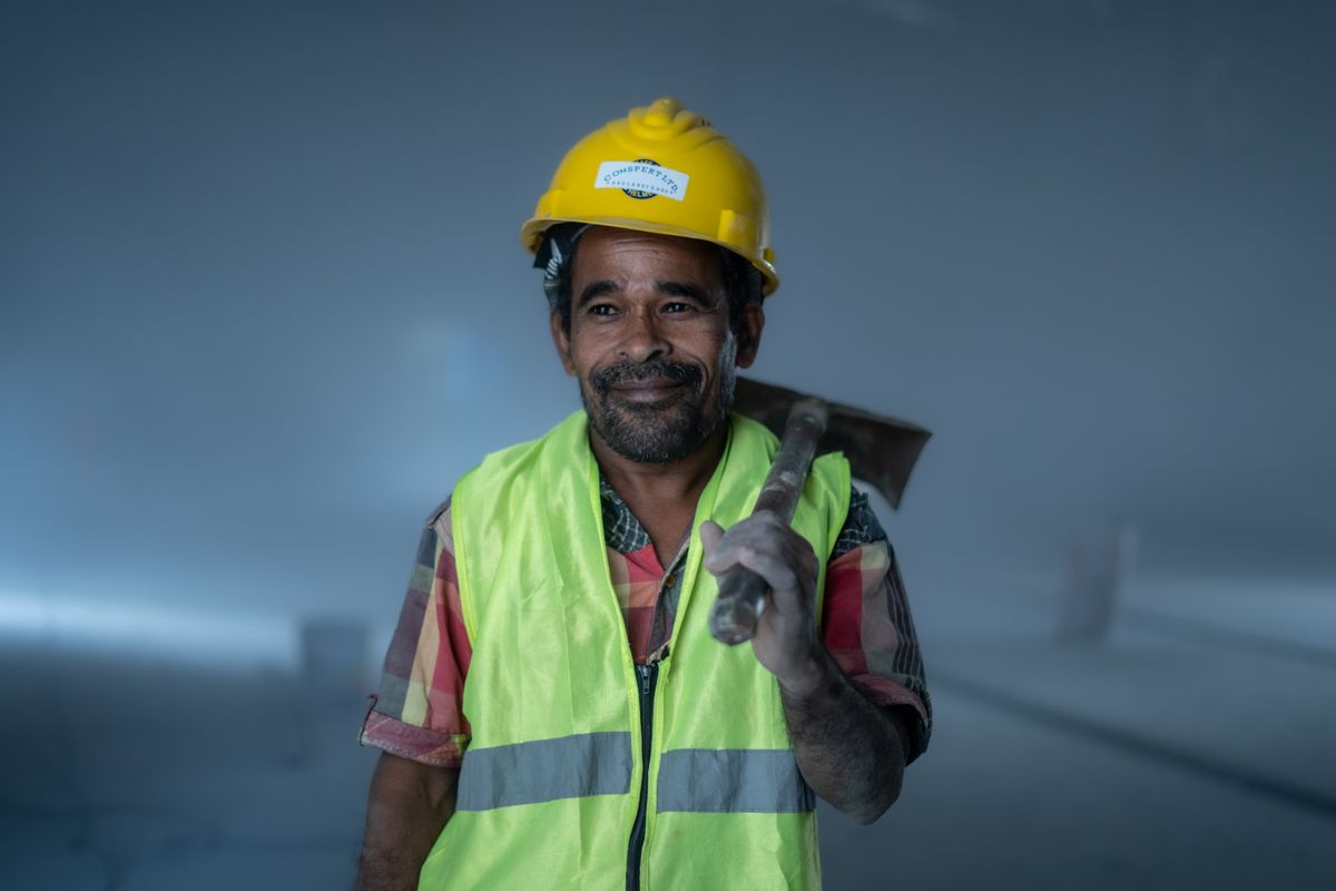 Exemplo de portfólio de Gesseiro